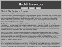 Tablet Screenshot of hobblinharry.com